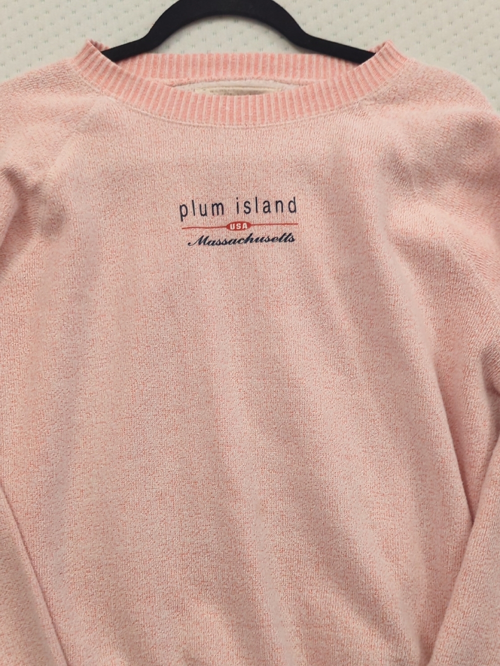 Plum Island USA Massachusetts Pink Crew Sweatshirt
